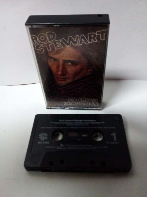Rod Stewart Foolish Behaviour Music Cassette Tape