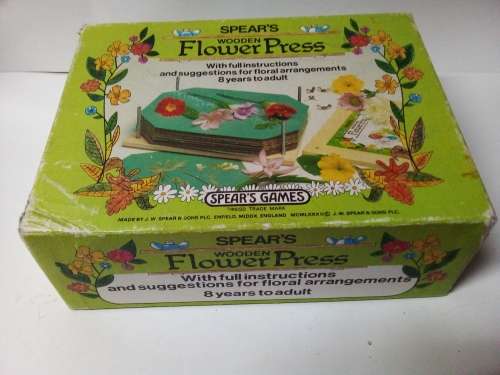 Spears Wooden Flower Press - Made in England - No Instructions