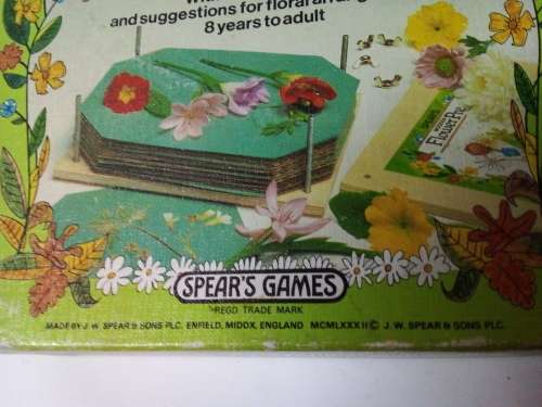 Spears Wooden Flower Press - Made in England - No Instructions