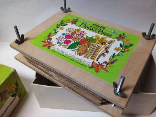 Spears Wooden Flower Press - Made in England - No Instructions