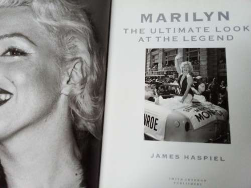 Marilyn Monroe Book and Framed Print