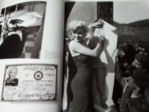 Marilyn Monroe Book and Framed Print