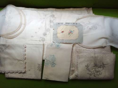 Various Size 100% Pure Linen Cloths for Embroidery