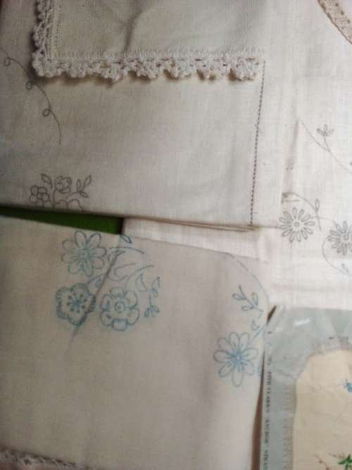 Various Size 100% Pure Linen Cloths for Embroidery