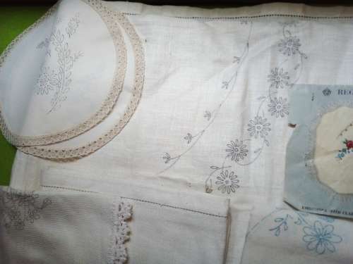 Various Size 100% Pure Linen Cloths for Embroidery