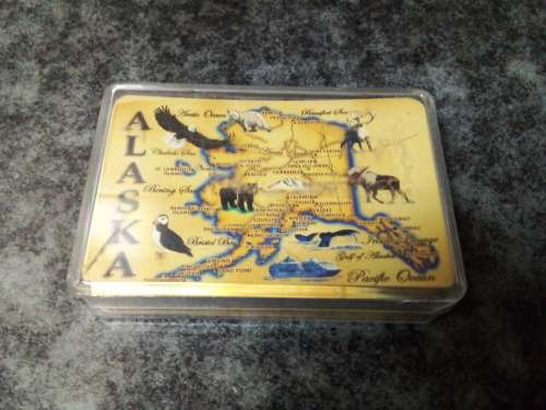 Playing Cards - Map of Alaska