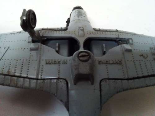 Old Dinky Toys Hawker Hurricane MKII C Diecast