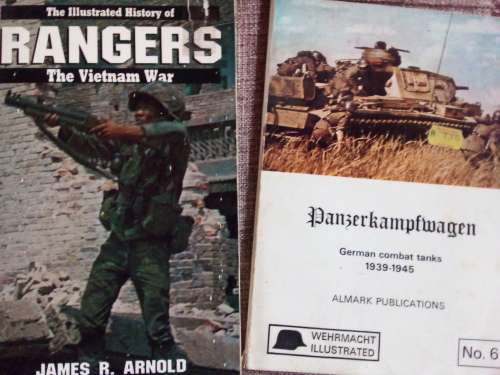 Eight Soft Cover War Books