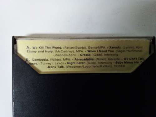 Solid Gold Music Cassette Tape