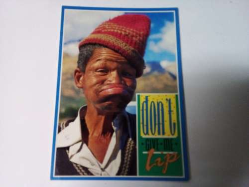 Postcard Funny South Africa