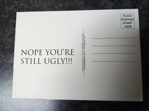 Unposted Postcard Fun