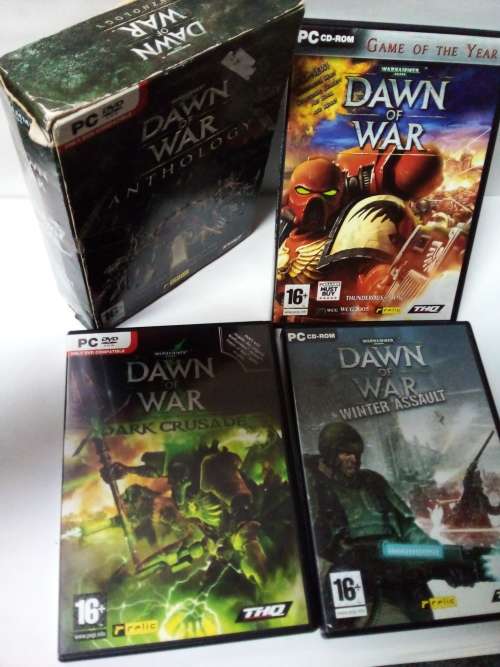 Set of 3 Dawn of War PC DVD ROM Discs