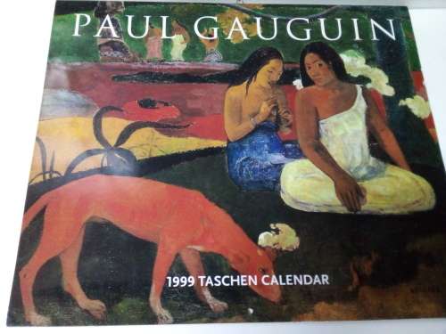 1999 Calendar with 12 x Paul Gauguin Prints