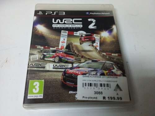 PS3 WSC 2 Rally Game