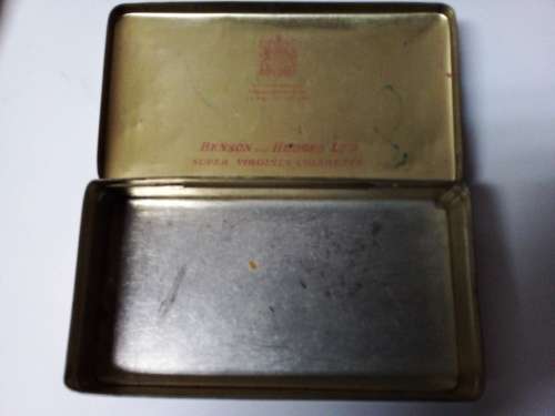 Vintage Benson and Hedges 50 Cigarettes Tin