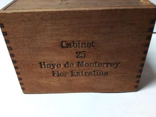 Vintage Cabinet Epicure No 2 Havana Cuba Cigar Box