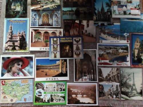 23 x Foreign Unused Postcards