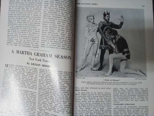 The Dancing Times Magazine June 1952