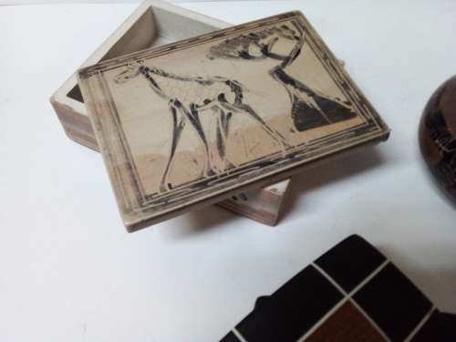 Three African Style Containers