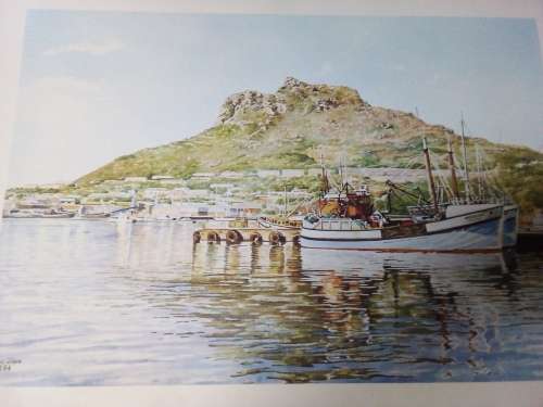 Hout Bay Watercolour Calendar Print - Eric Judd