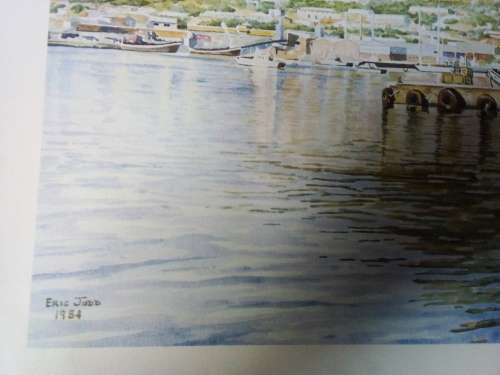 Hout Bay Watercolour Calendar Print - Eric Judd