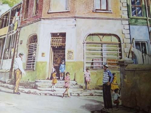Gympie Street Woodstock Watercolour Calendar Print