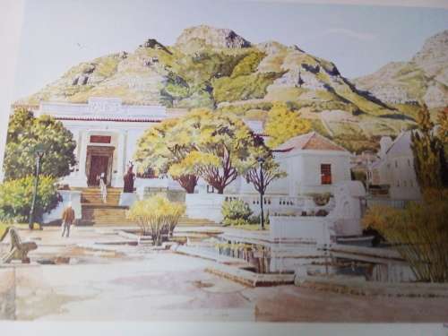National Art Gallery Cape Town Watercolour Calendar Print