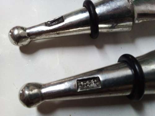 Two Old Carrol Boyes Bottle Stoppers