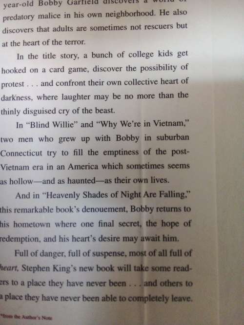 Stephen King  - Hearts in Atlantis