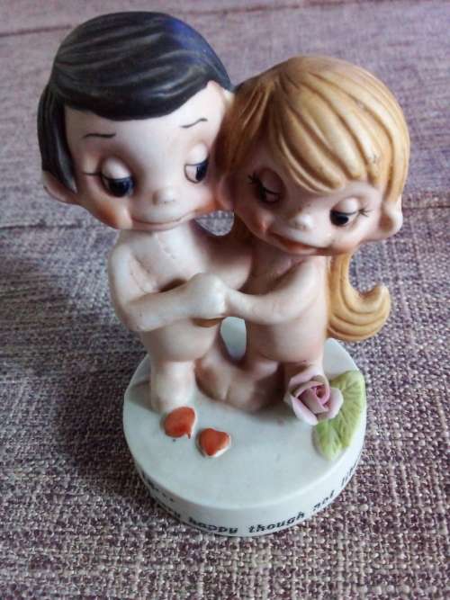 Vintage 1970s Caseli Love Is...Figurine