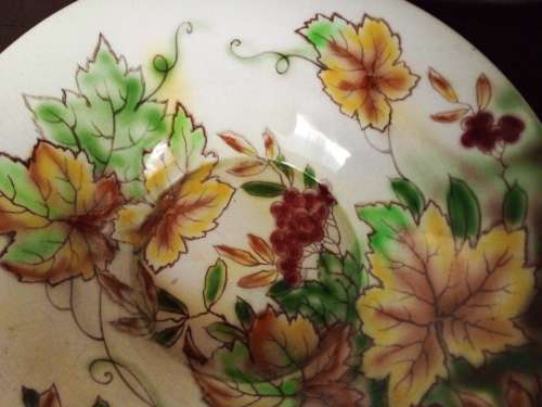Vintage Large and Deep Falcon Ware `Rosslyn` Fruit Bowl