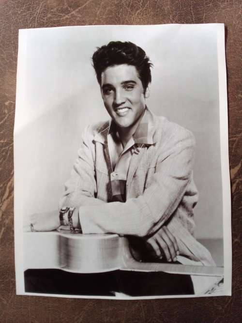 Elvis Presley Photo Poster Print