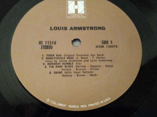 Louis Armstrong Vinyl LP HS11316