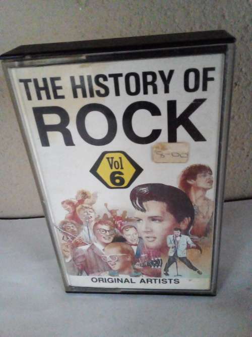 The History of Rock Vol 6 Music Cassette Tape