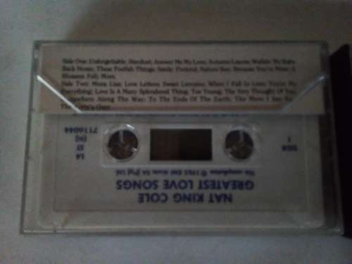 1986 Nat King Cole Love Songs Vol 1 and 2