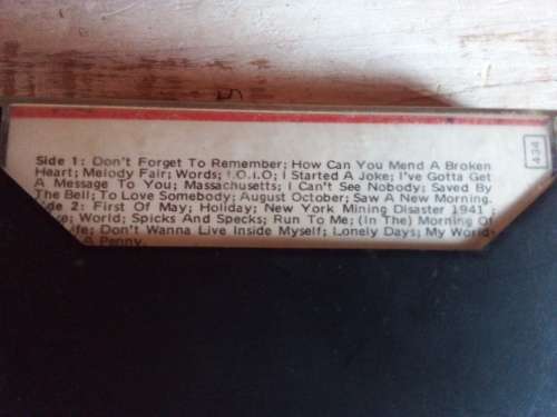 1975 The Bee Gees Cassette Tape
