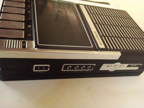 Tin in Shape of Vintage Cassette Tape Player