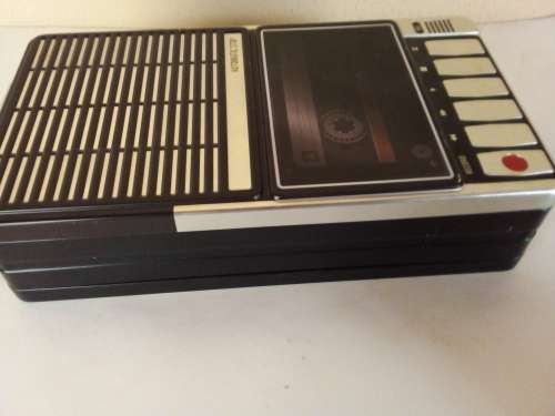 Tin in Shape of Vintage Cassette Tape Player