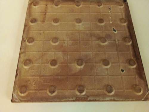 Vintage Large Solid Kitchen Tile - Made in Italy