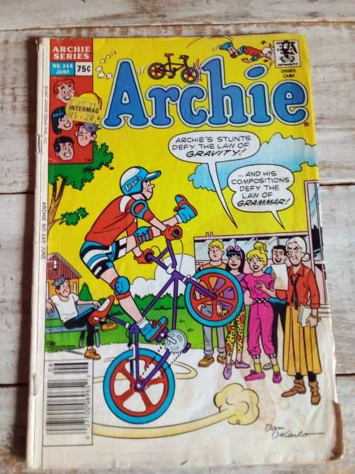 Archie No 348 1987 Comic