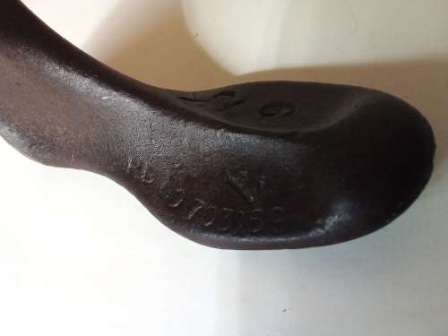 Antique Cobbler`s Size 7 Childs Cast Iron Shoe Form