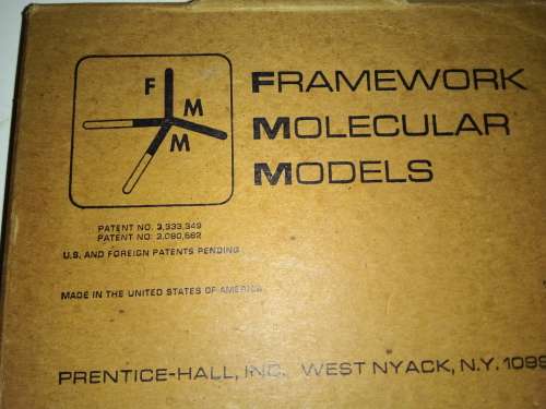 Vintage Framework Molecular Building Model Kit