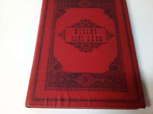 Old Dutch Book with Illustrations  - Madame Sans Gene