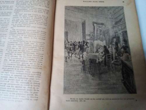 Old Dutch Book with Illustrations  - Madame Sans Gene