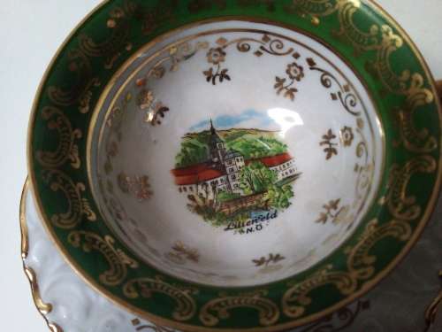 Vintage Teacup and Saucer from Poland