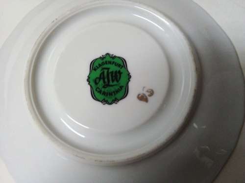 Vintage Teacup and Saucer from Poland