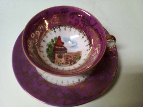 Vintage Cup and Saucer from Austria