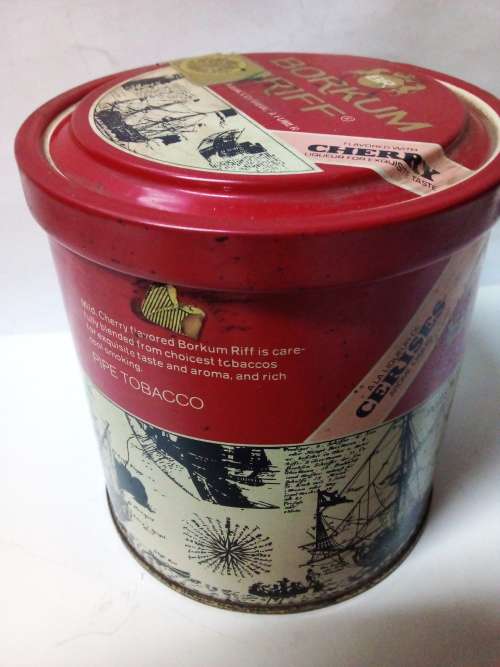 Vintage Borkum Riff Swedish Tobacco Tin