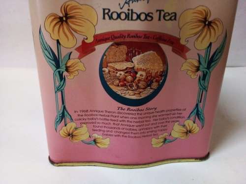 Old Rooibos Tea Tin - English & Afrikaans