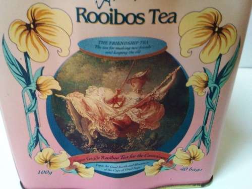 Old Rooibos Tea Tin - English & Afrikaans